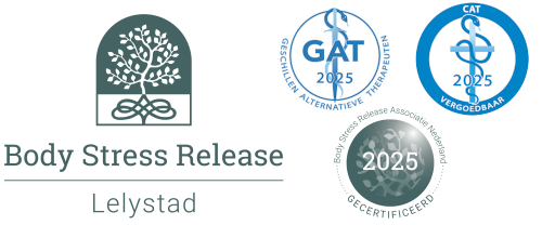 Body Stress Release Lelystad logo en BSRAN, CAT, GAT